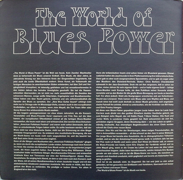 Various – The World Of Blues Power - Görsel 3
