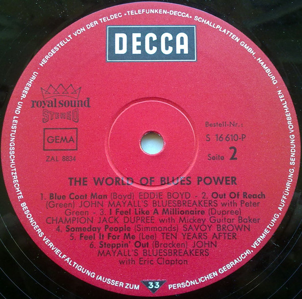 Various – The World Of Blues Power - Görsel 7