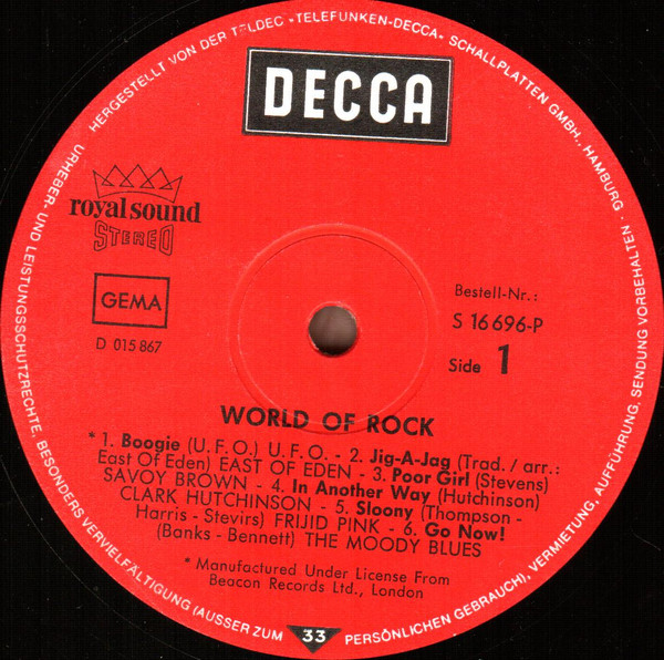 Various – The World Of Rock - Görsel 5