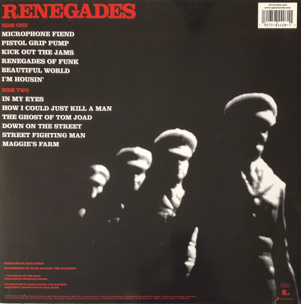 Rage Against The Machine – Renegades - Görsel 3