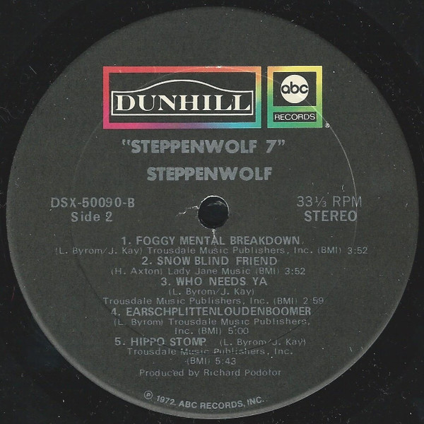 Steppenwolf – Steppenwolf 7 - Görsel 7