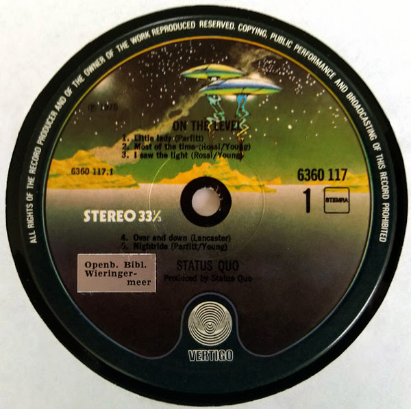 Status Quo – On The Level - Görsel 5