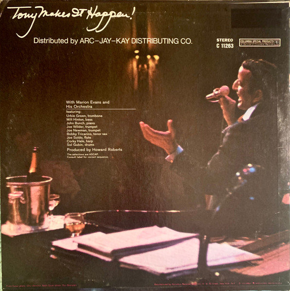 Tony Bennett – Tony Makes It Happen! - Görsel 3