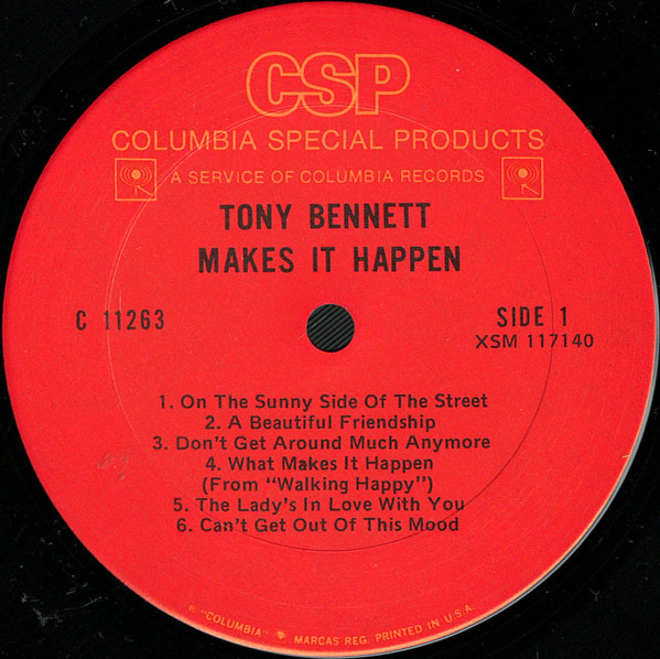 Tony Bennett – Tony Makes It Happen! - Görsel 4