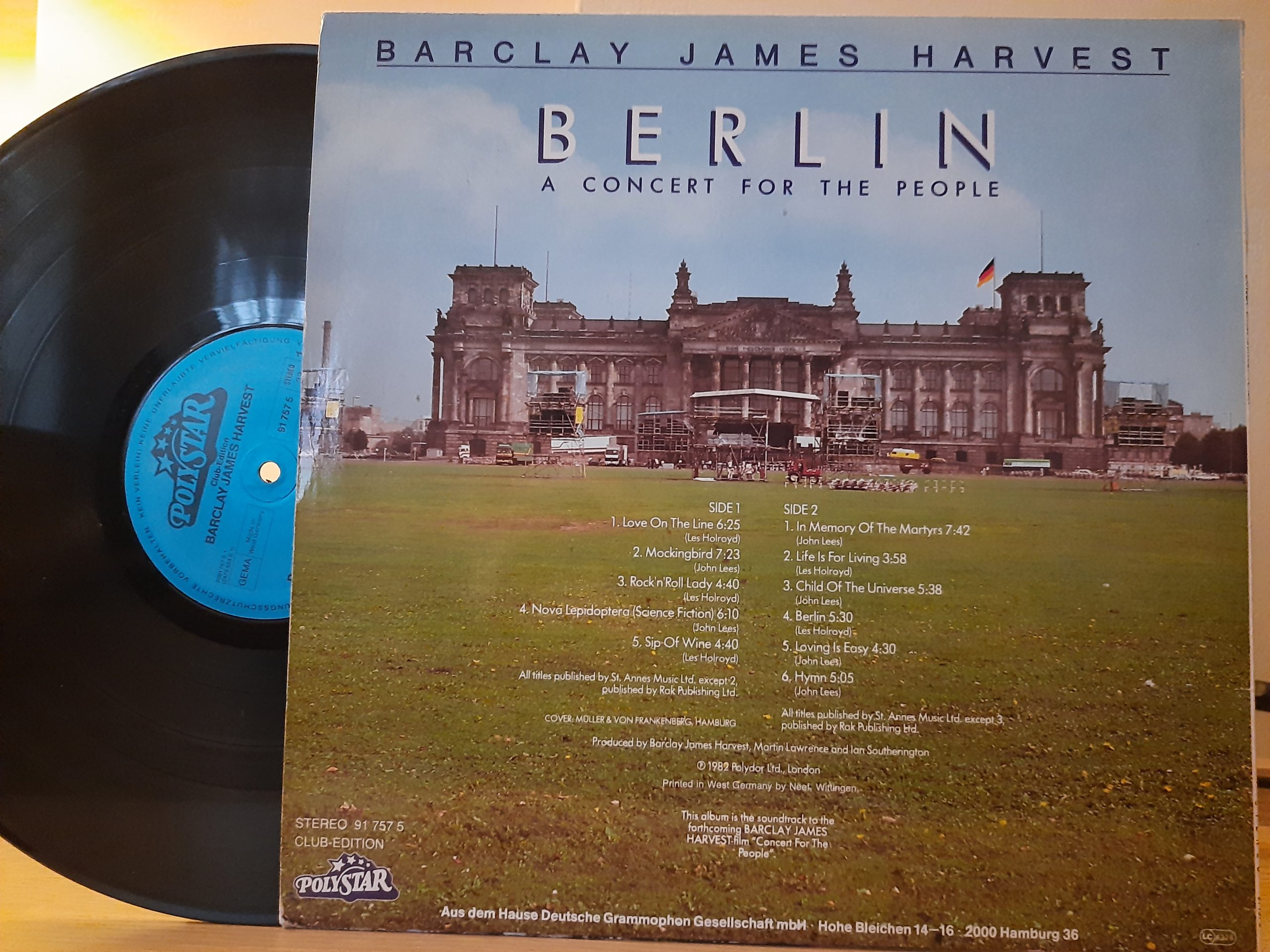 Barclay James Harvest – Berlin (A Concert For The People) - Görsel 2