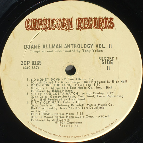 Duane Allman – An Anthology Vol. II 2 LP - Görsel 6