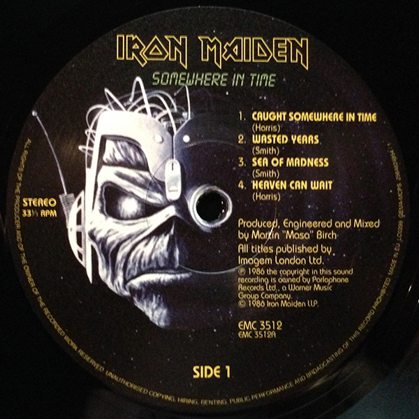 Iron Maiden – Somewhere In Time - Görsel 4