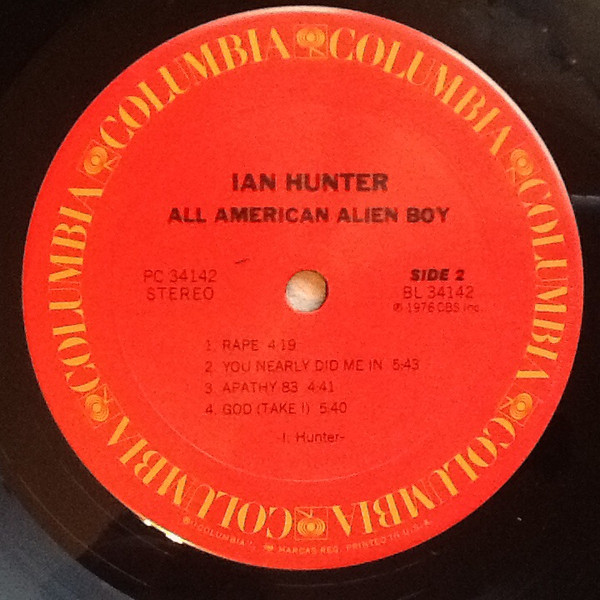 Ian Hunter – All American Alien Boy - Görsel 5