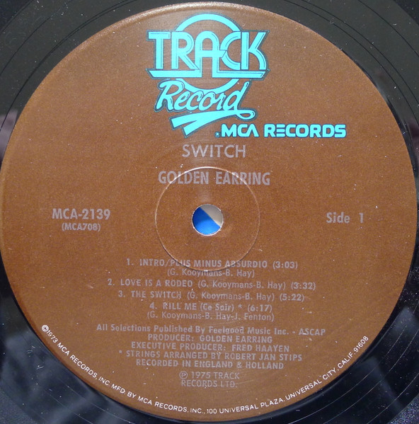 Golden Earring – Switch - Görsel 4