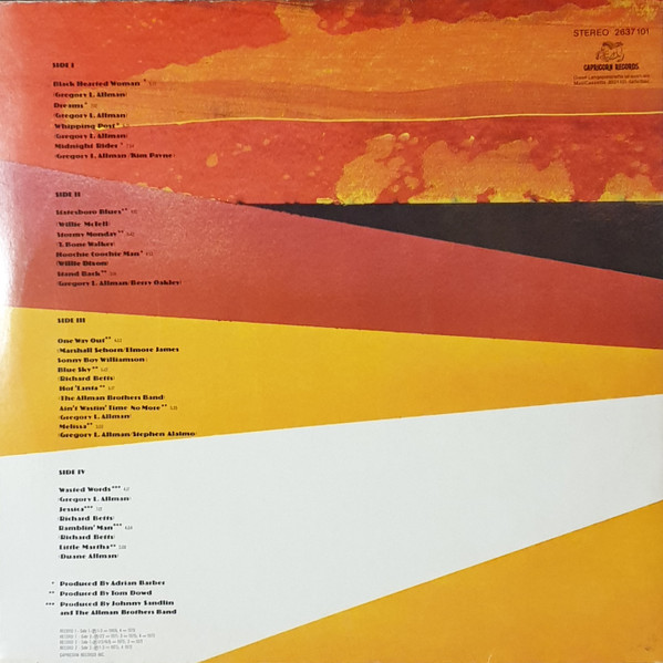 The Allman Brothers Band – The Road Goes On Forever 2LP - Görsel 5