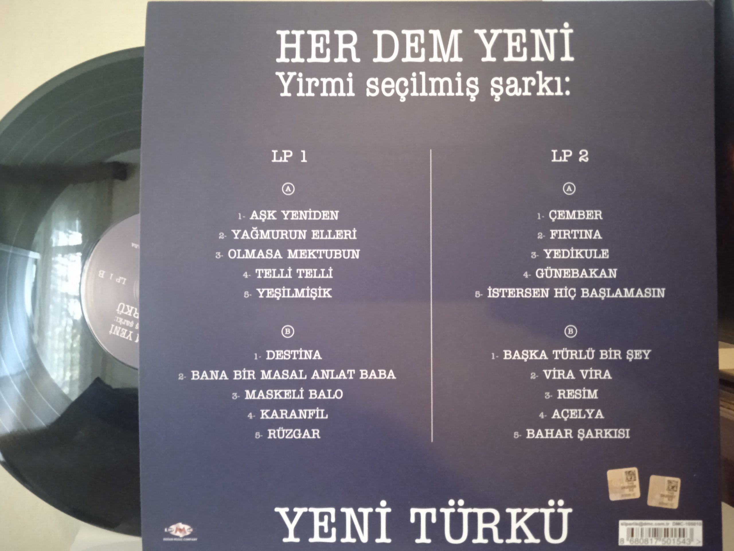 Yeni Türkü – Her Dem Yeni 2 LP - Görsel 2