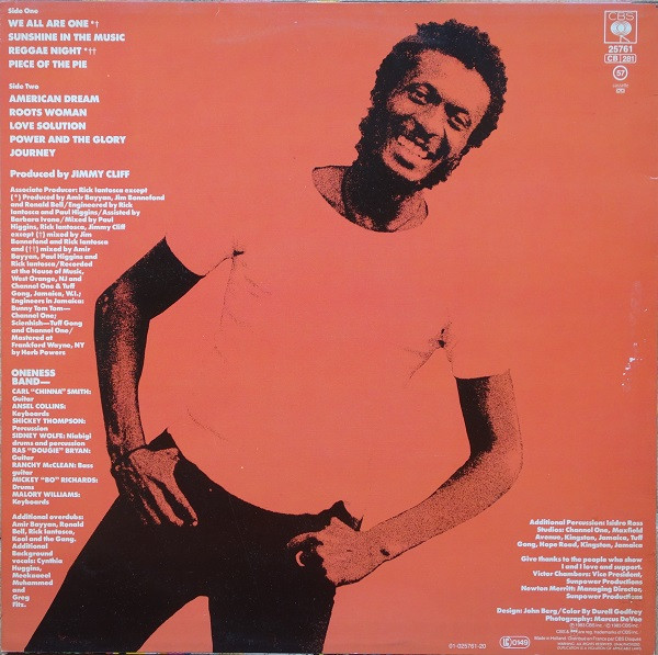Jimmy Cliff – The Power And The Glory - Görsel 3