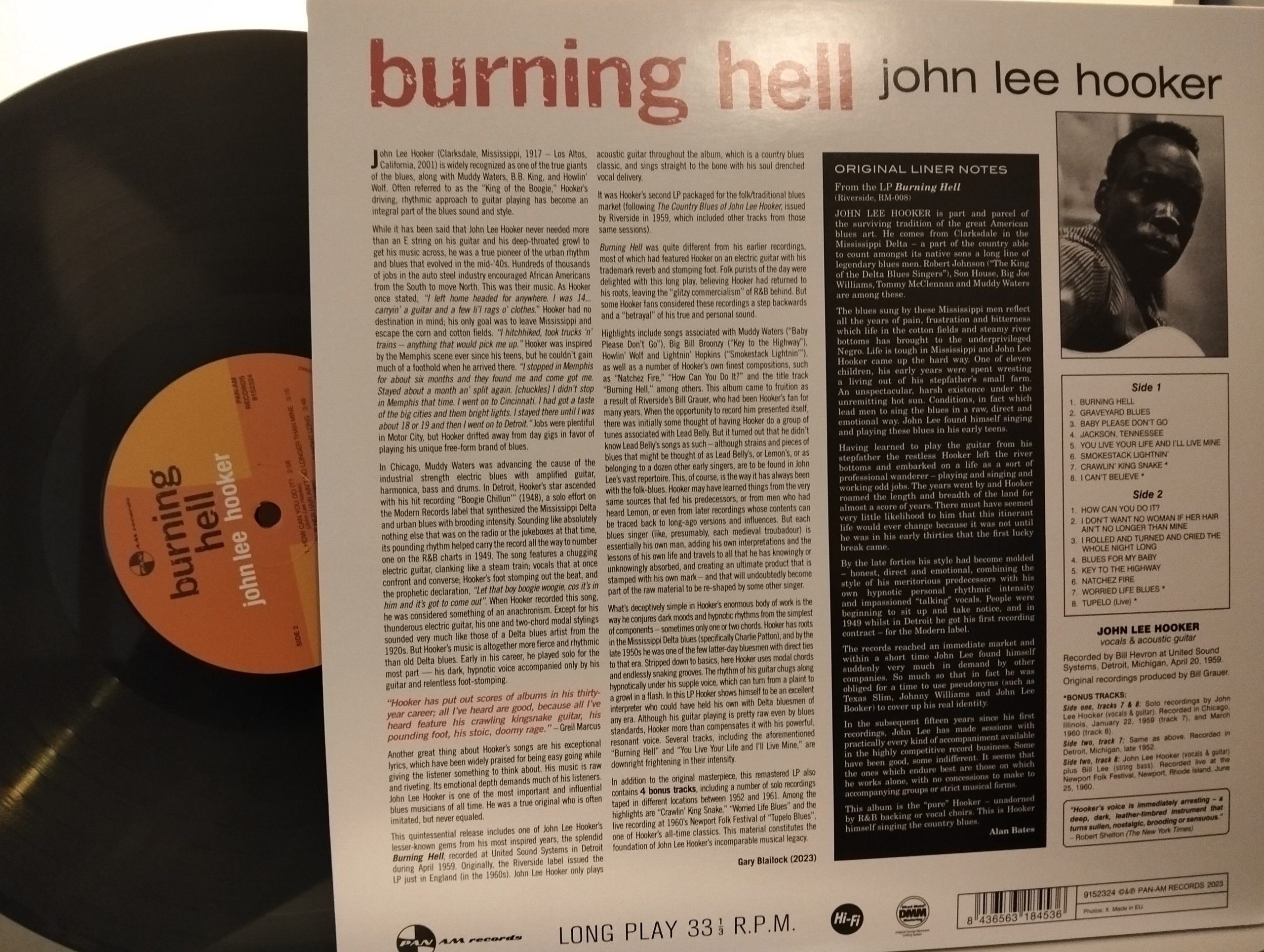 John Lee Hooker – Burning Hell - Görsel 2