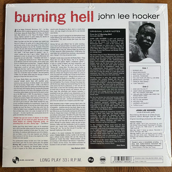 John Lee Hooker – Burning Hell - Görsel 3