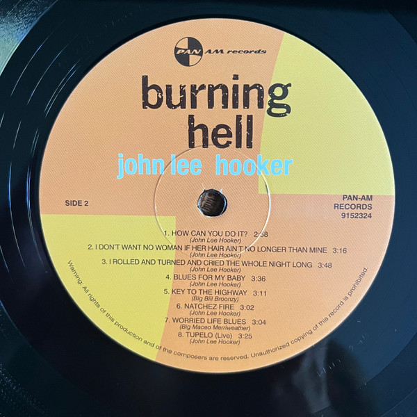 John Lee Hooker – Burning Hell - Görsel 5