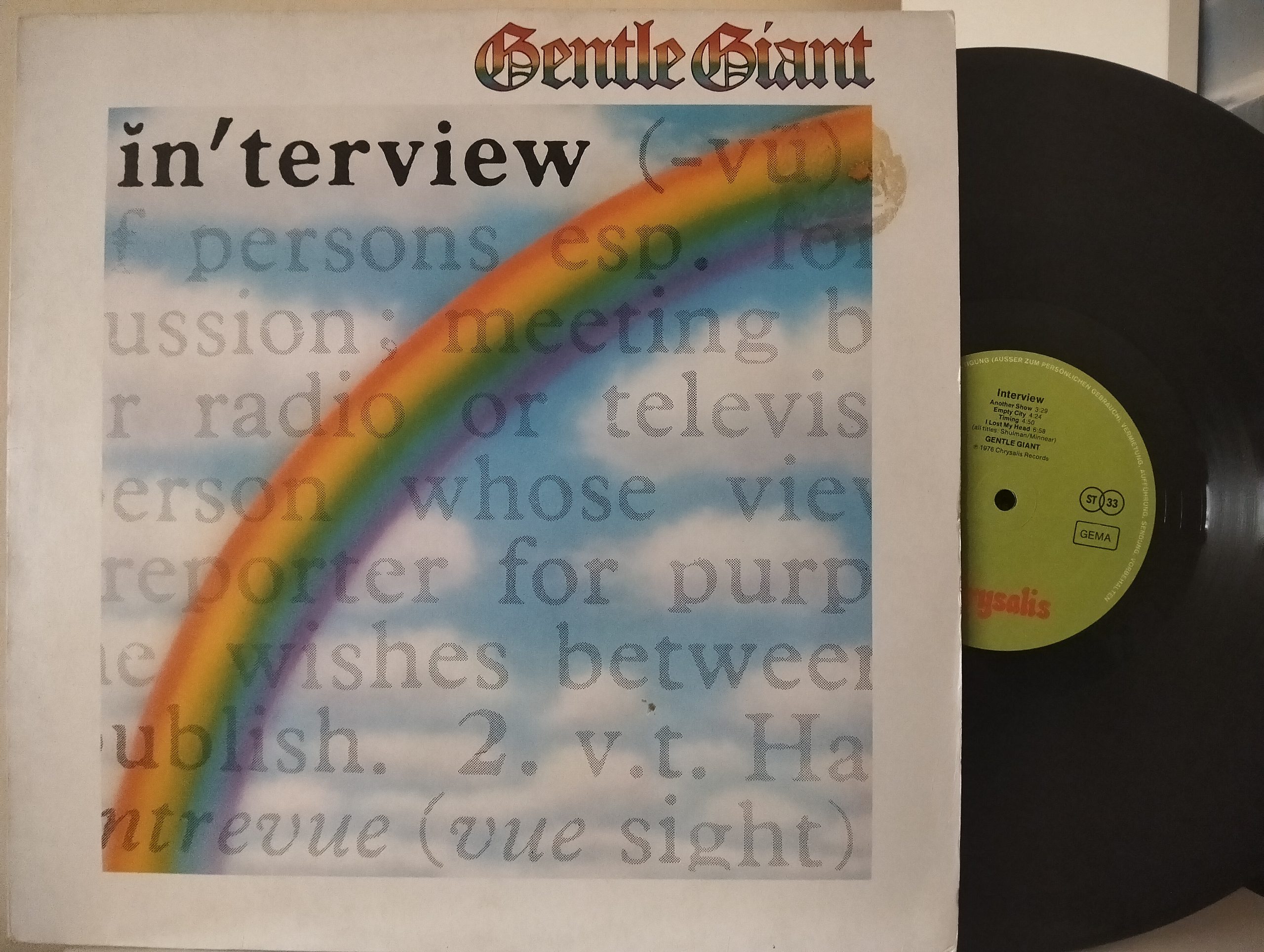 Gentle Giant – In'terview