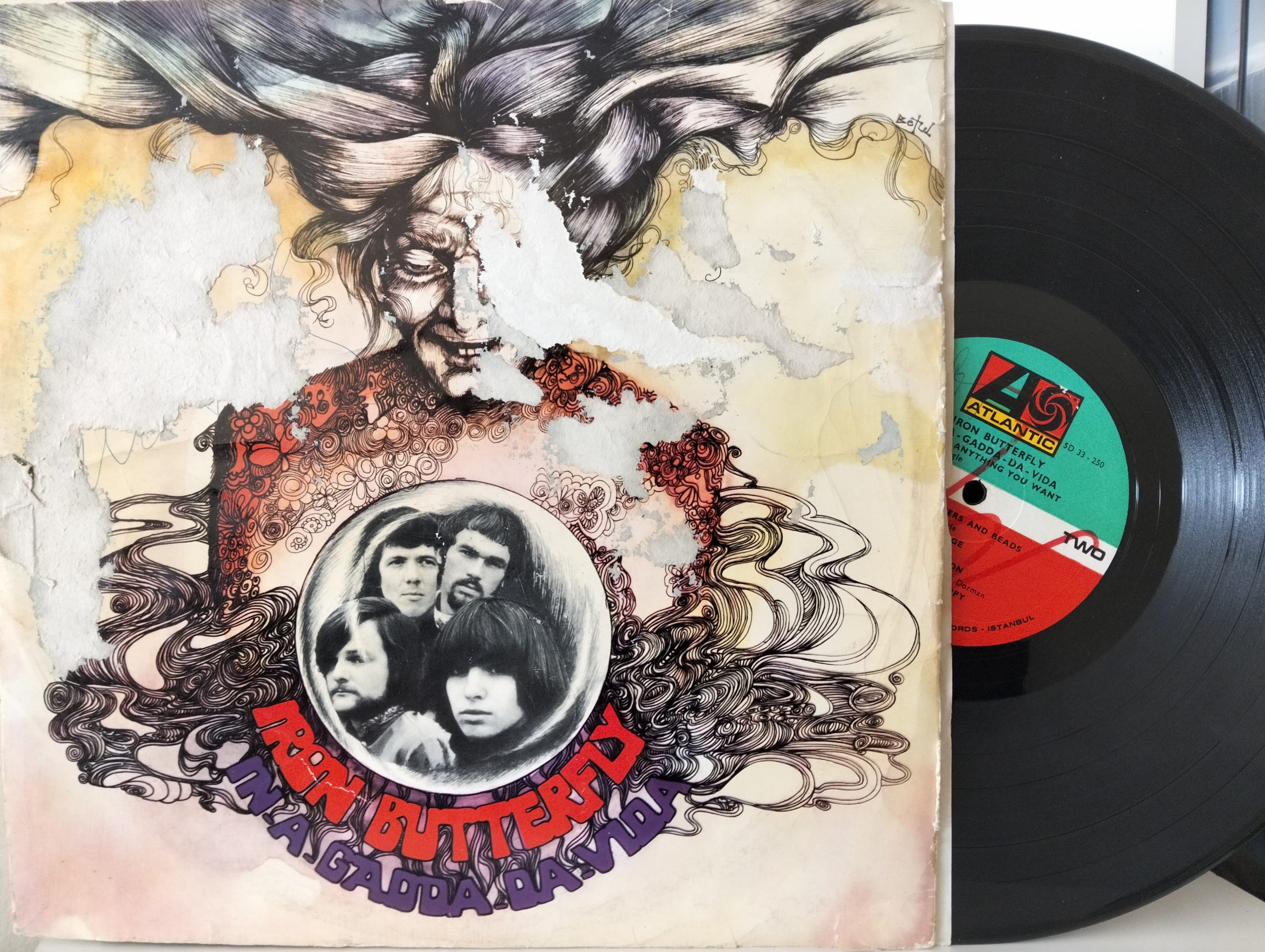 Iron Butterfly – In-A-Gadda-Da-Vida Türk Baskı 1969