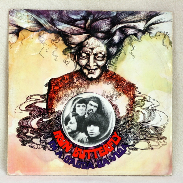 Iron Butterfly – In-A-Gadda-Da-Vida Türk Baskı 1969 - Görsel 3