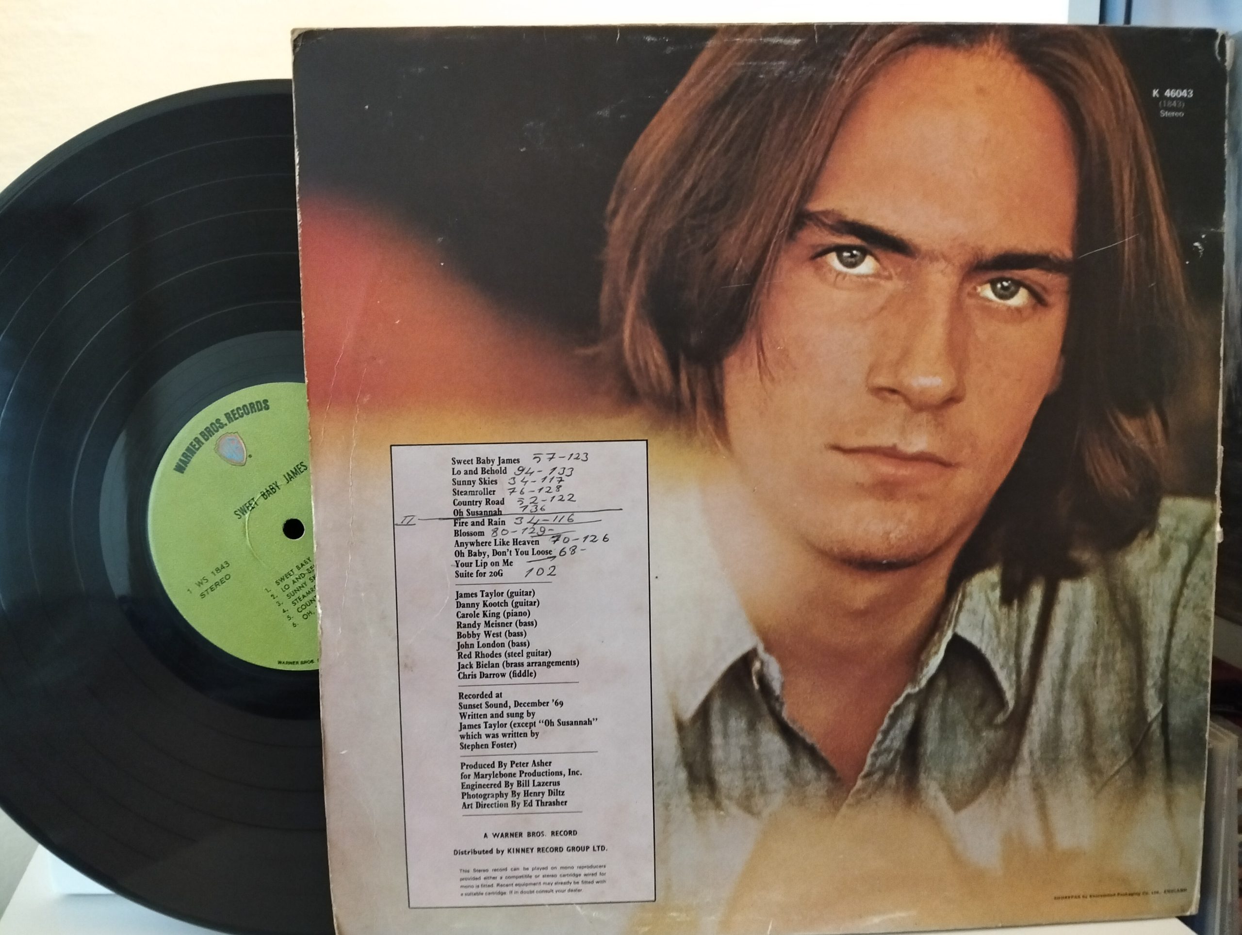 James Taylor – Sweet Baby James - Görsel 2