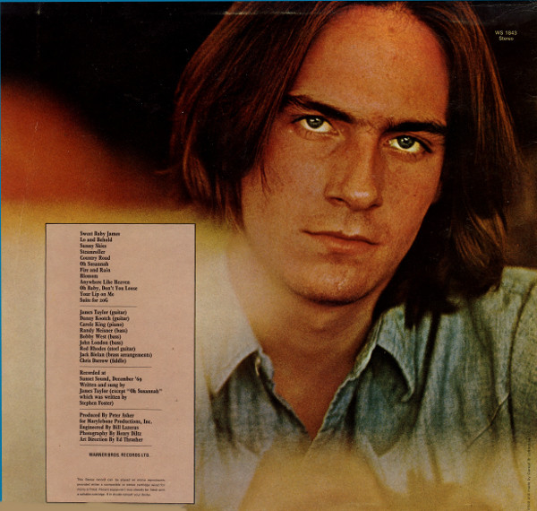 James Taylor – Sweet Baby James - Görsel 3