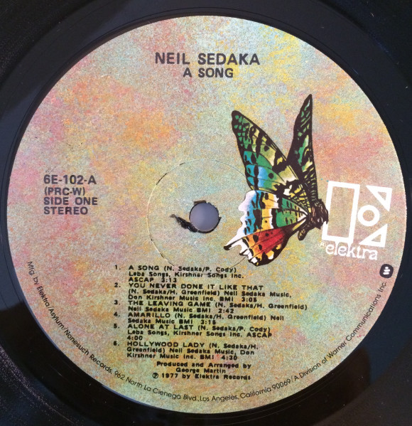 Neil Sedaka – A Song - Görsel 4