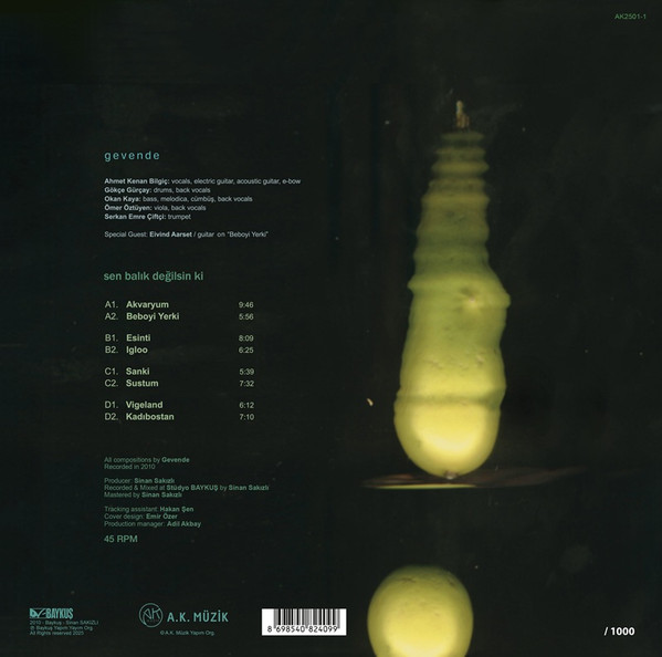 Gevende – Sen Balık Değilsin Ki ( Sealed ) - Görsel 3