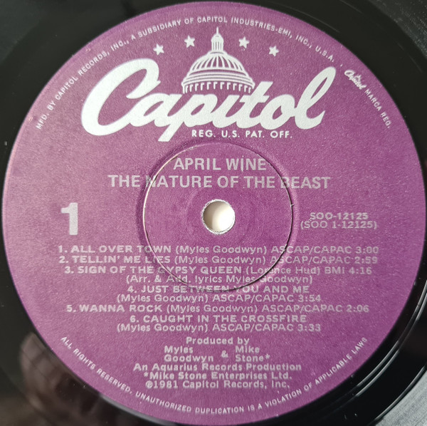 April Wine – The Nature Of The Beast - Görsel 4