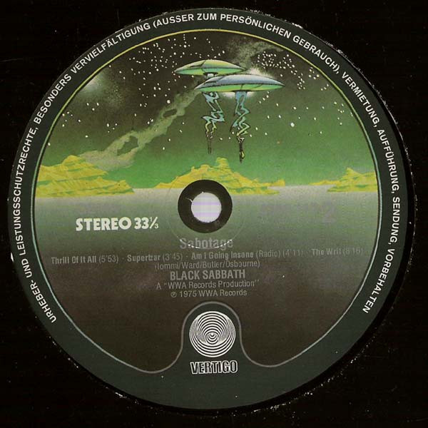 Black Sabbath – Sabotage - Görsel 5