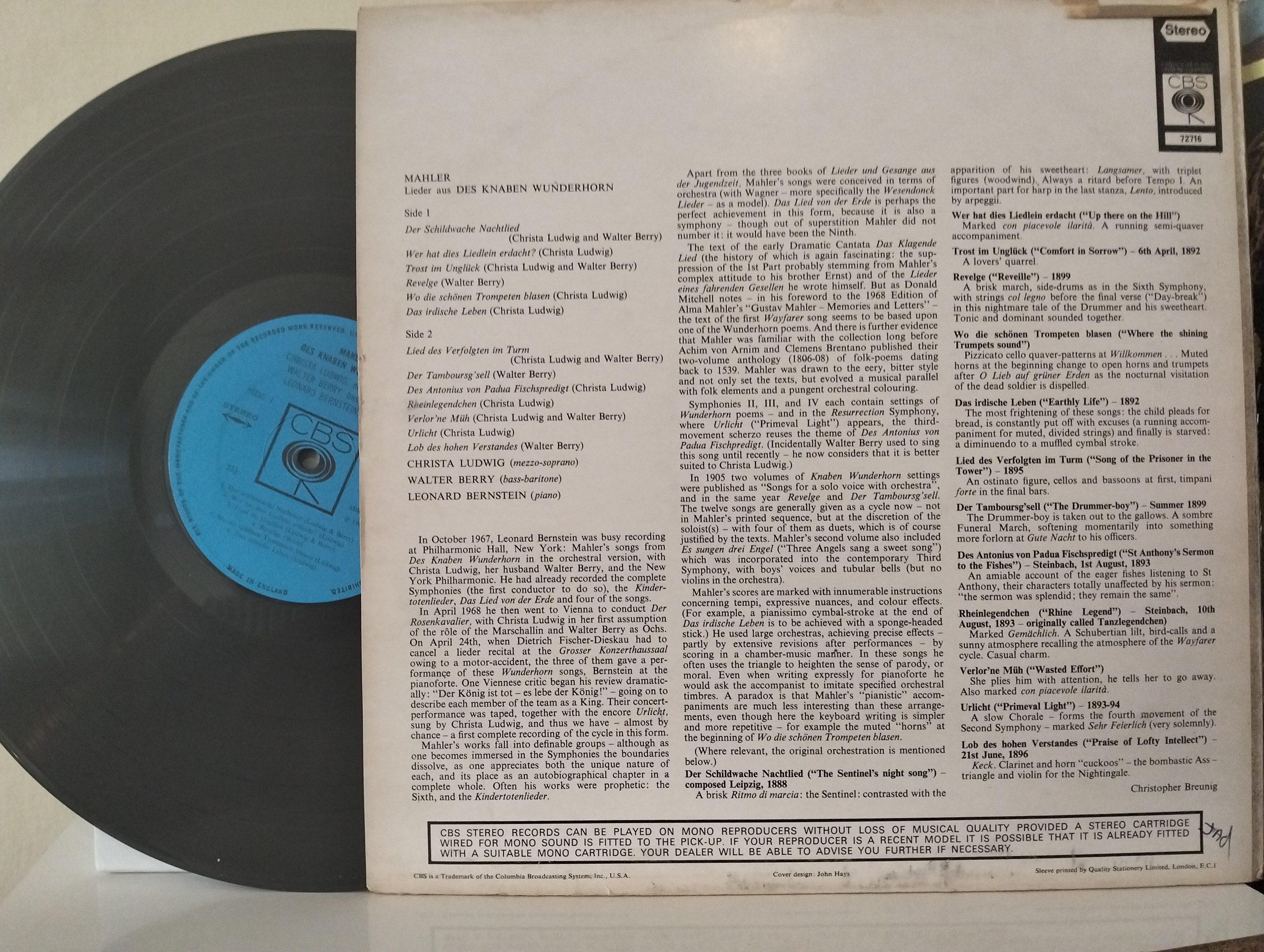 Mahler – Des Knaben Wunderhorn - Görsel 2