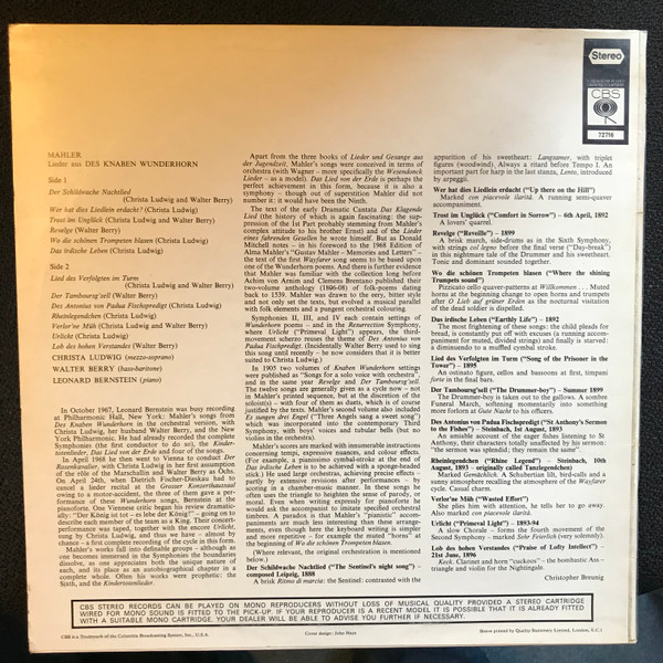 Mahler – Des Knaben Wunderhorn - Görsel 3