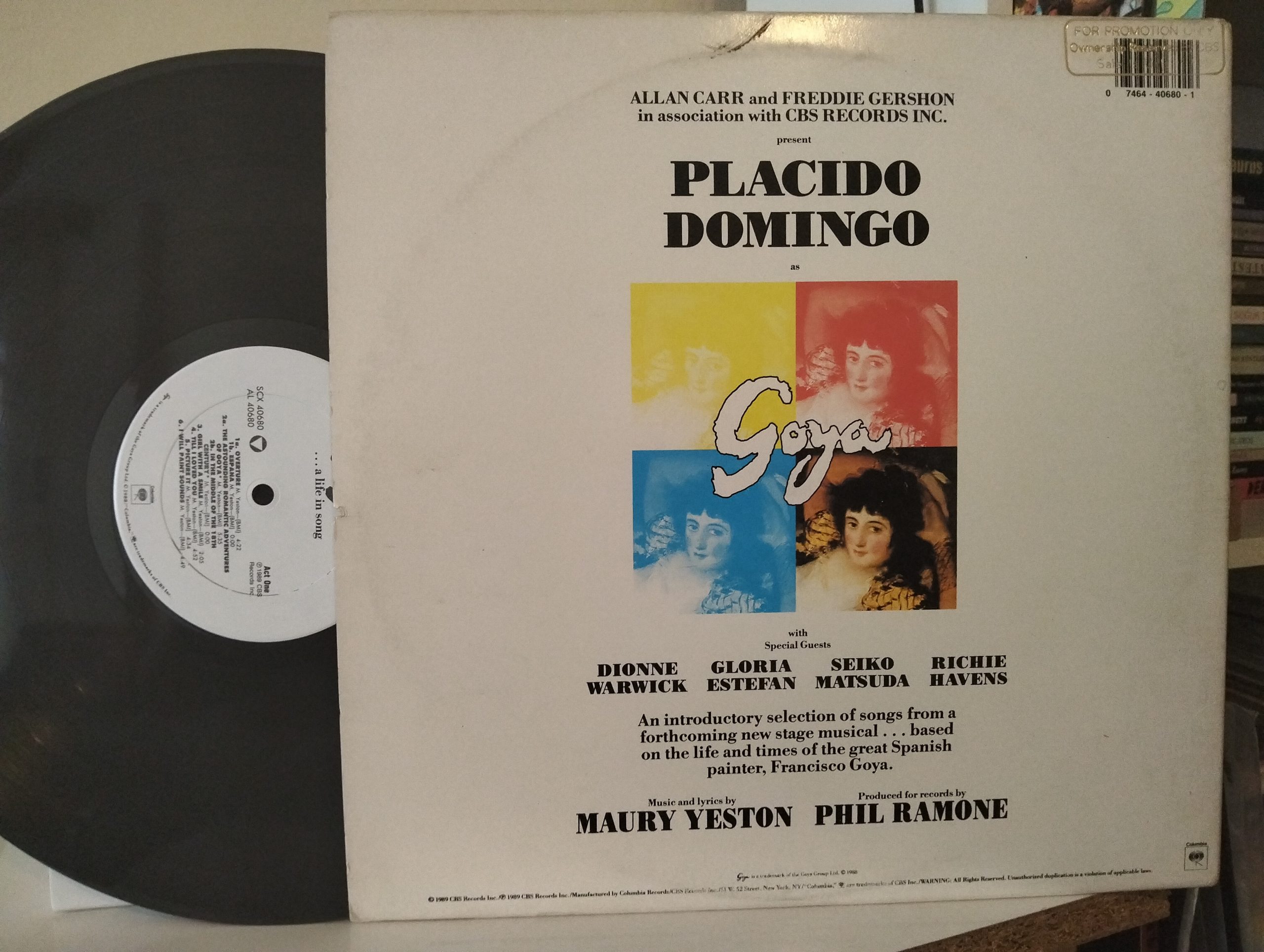 Placido Domingo – Goya ...A Life In Song - Görsel 2