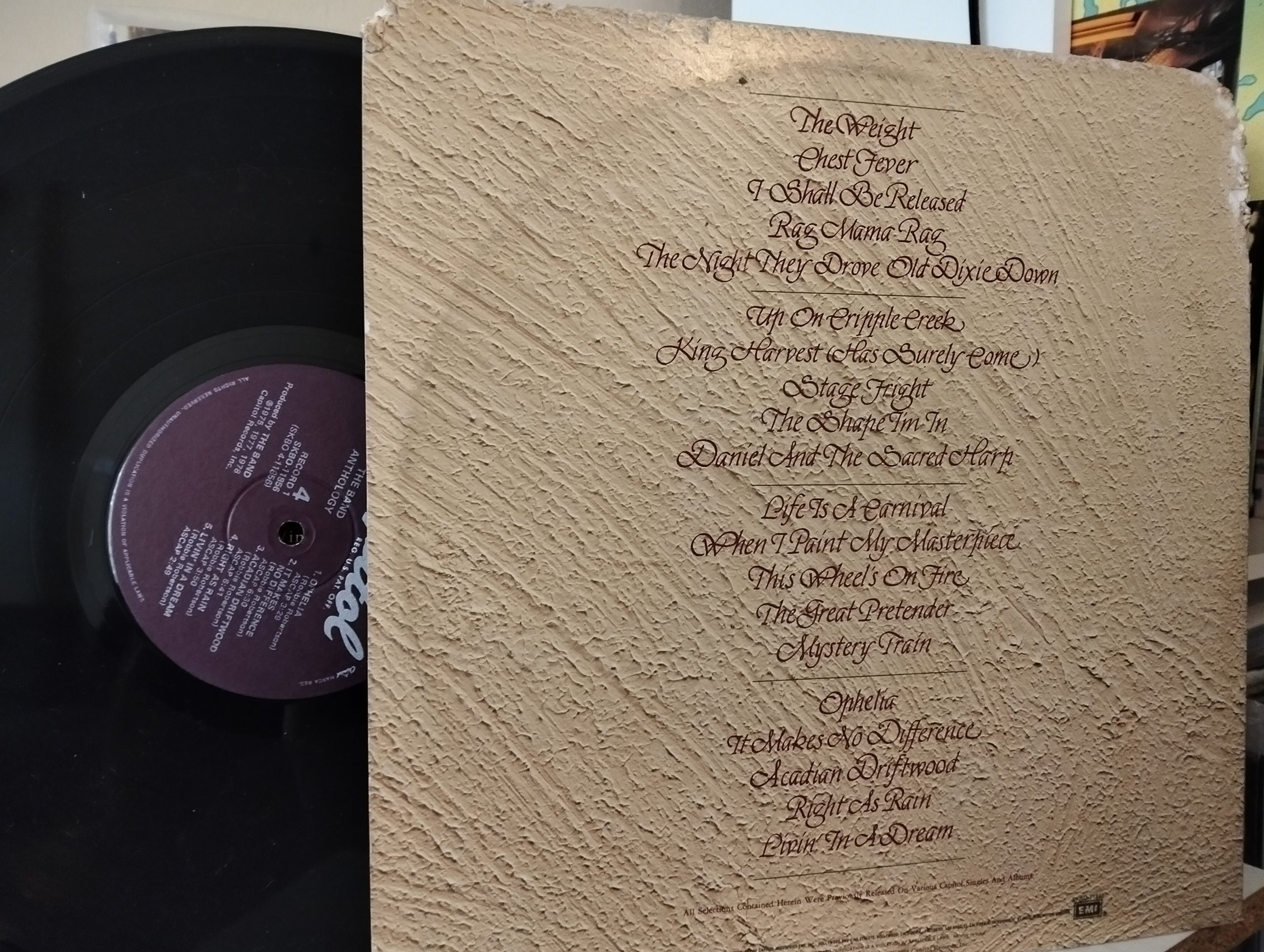 The Band – Anthology 2 LP - Görsel 2