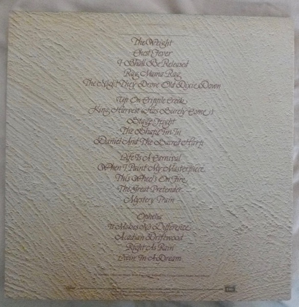 The Band – Anthology 2 LP - Görsel 5