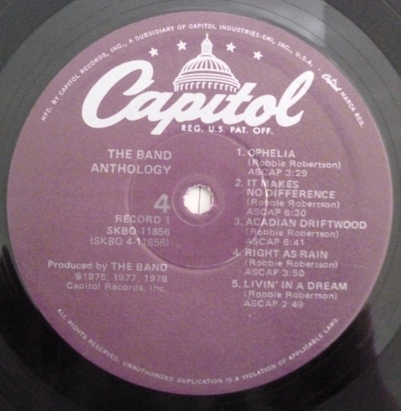 The Band – Anthology 2 LP - Görsel 7