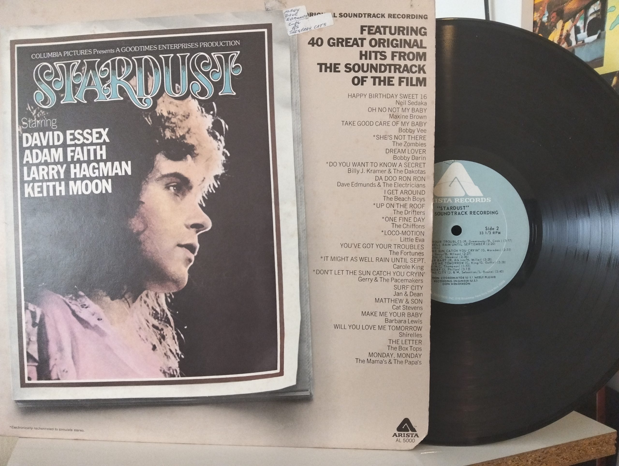 Various – "Stardust" Original Soundtrack Recording 2 LP