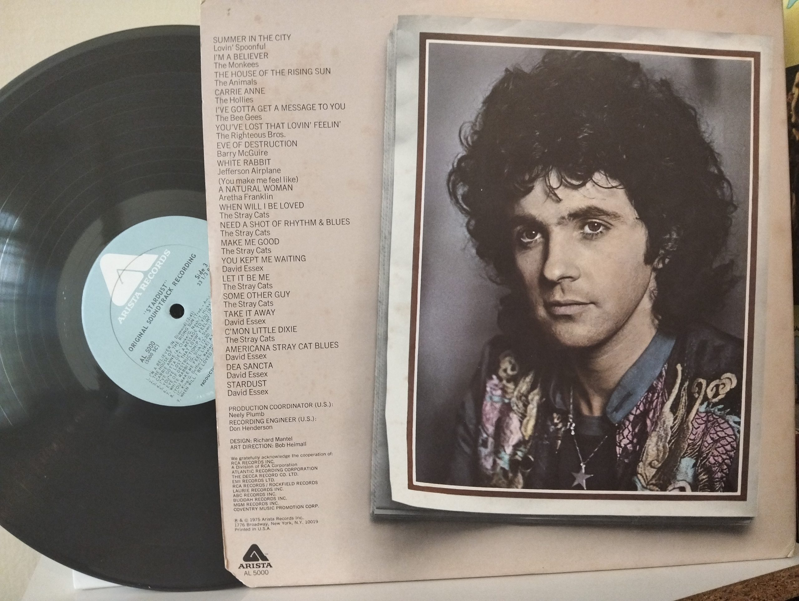 Various – "Stardust" Original Soundtrack Recording 2 LP - Görsel 2