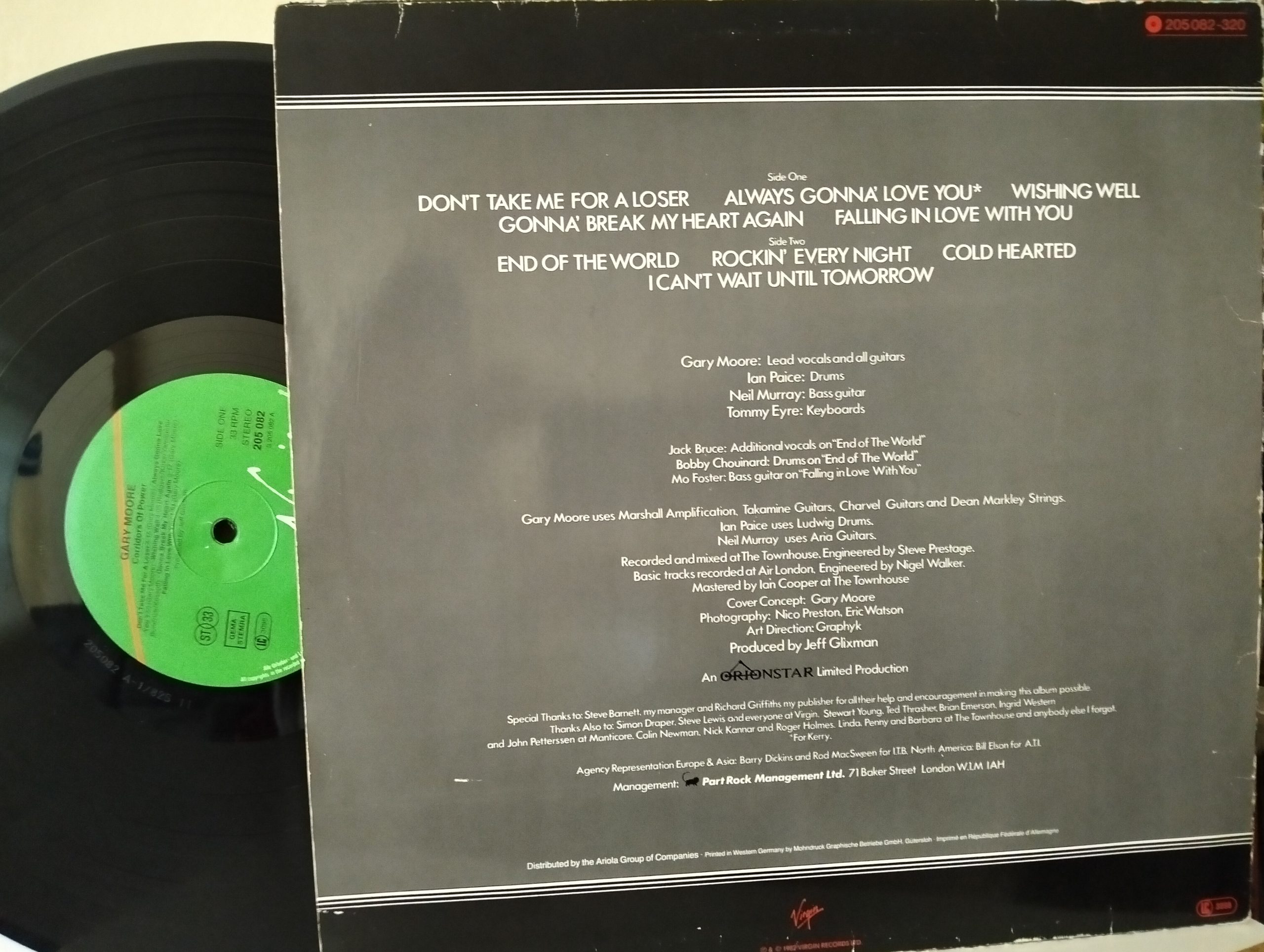 Gary Moore – Corridors Of Power - Görsel 2