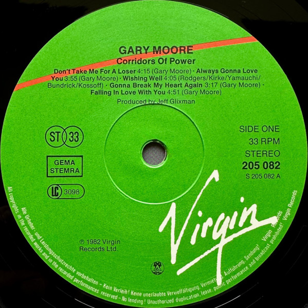 Gary Moore – Corridors Of Power - Görsel 4