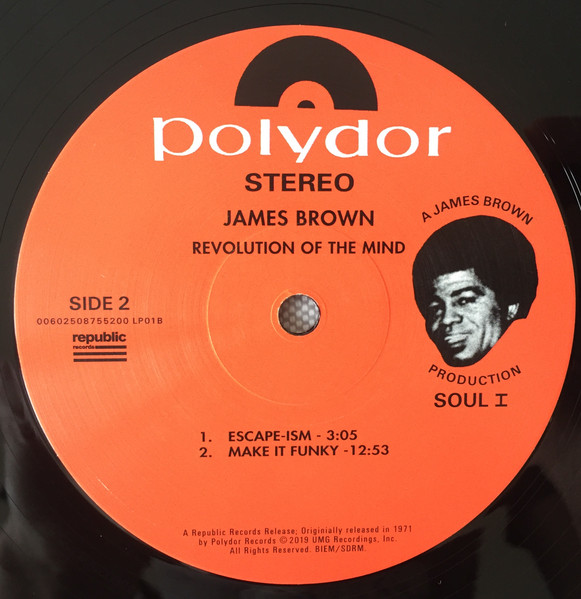 James Brown – Revolution Of The Mind (Recorded Live At The Apollo Vol. III) 2 LP - Görsel 6
