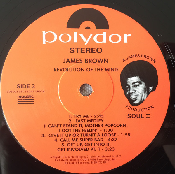 James Brown – Revolution Of The Mind (Recorded Live At The Apollo Vol. III) 2 LP - Görsel 7