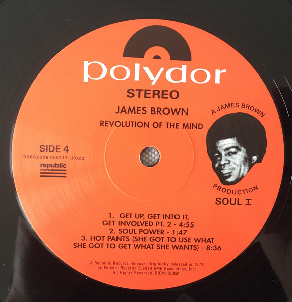James Brown – Revolution Of The Mind (Recorded Live At The Apollo Vol. III) 2 LP - Görsel 8