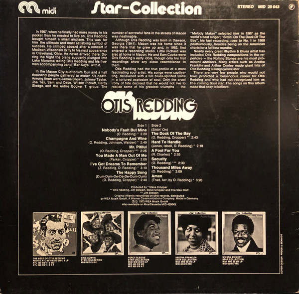 Otis Redding – Star-Collection - Görsel 3