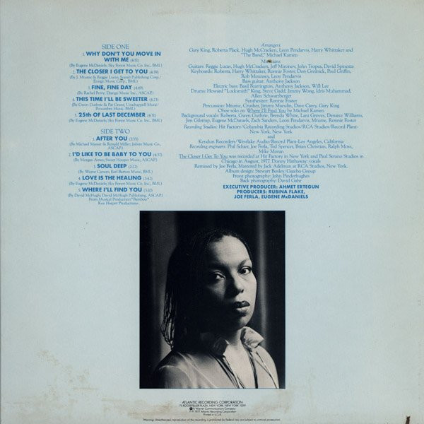 Roberta Flack – Blue Lights In The Basement Plak - Görsel 3
