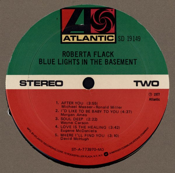 Roberta Flack – Blue Lights In The Basement Plak - Görsel 5