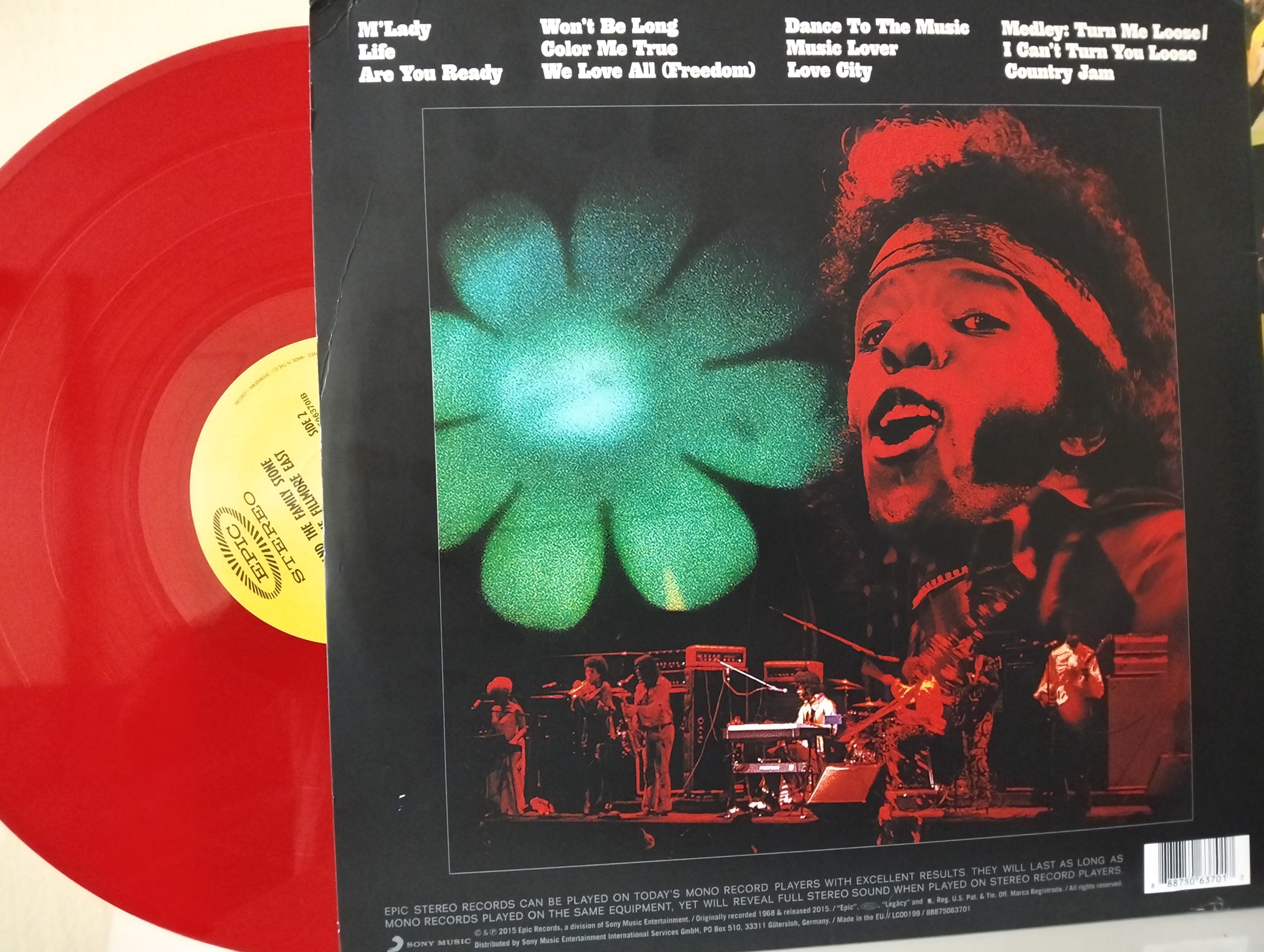 Sly And The Family Stone – Live At The Fillmore East 2 LP - Görsel 2