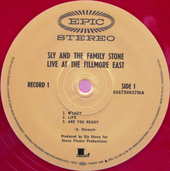Sly And The Family Stone – Live At The Fillmore East 2 LP - Görsel 6