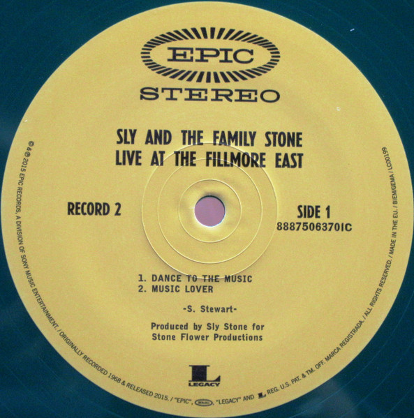 Sly And The Family Stone – Live At The Fillmore East 2 LP - Görsel 8