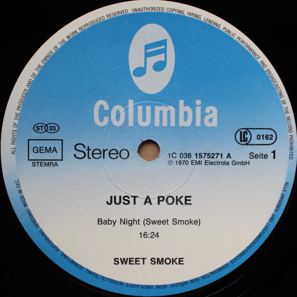 Sweet Smoke – Just A Poke - Görsel 4