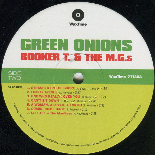 Booker T. & The M.G.s – Green Onions Plak - Görsel 4