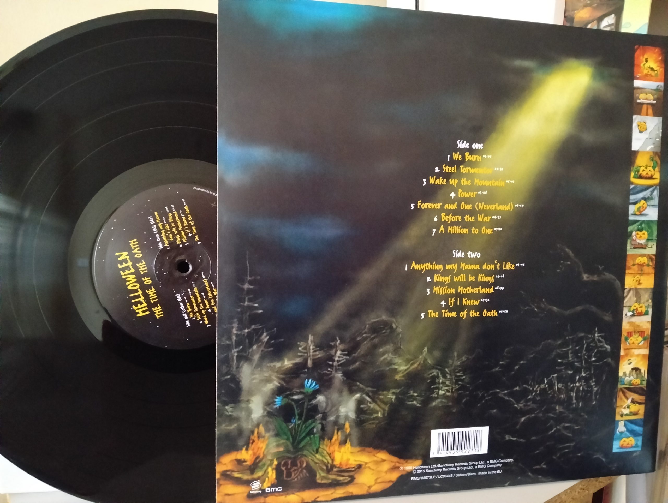 Helloween – The Time Of The Oath Plak - Görsel 2